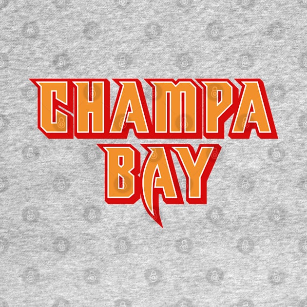 Champa Bay - White/Orange by KFig21